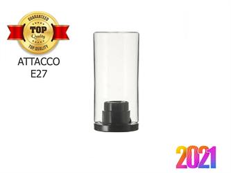 CILINDRETTO D109 TRASPARENTE CON BASE PMMA