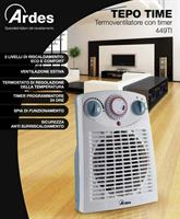 AR449TI TERMOVENTILATORE C/TIMER    ARDES