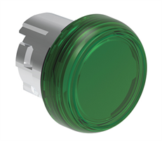 TESTA INDICATORE LUMINOSO MET.VERDE