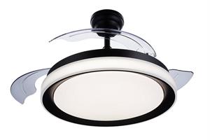 VENTILATORE BLISS DC NERO
