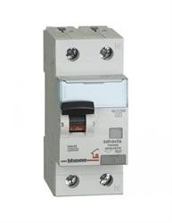 DIFFERENZIALE MAGNETO TERMICO AC 1P+N 6A 4,5KA 30MA
