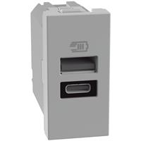 MATIXGO - CARICATORE USB AC 1M GRIGIO