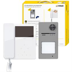 KIT VIDEOCITOFONO 2FILI ESPAND.TAB 4,3IN 40170