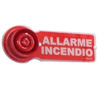 CARTELLO INDICATORE PER SIRENA CONF 5 PZ