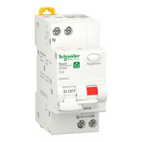 Interruttore Differenziale RESI9 RCBO 1P+N C 16A 30MA AC 2M