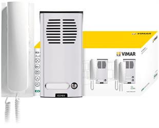 KIT CITOFONICO 2F+ MONOF. 8879+8101
