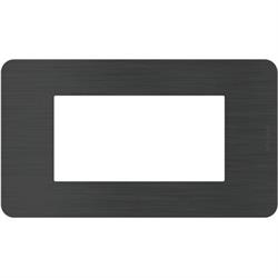 MATIXGO - PLACCA 4P BLACK NICKEL