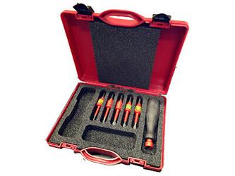 VALIGETTA DOTAZIONE SET GIRAVITE E-SD LAME ISOLATE