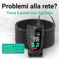 TESTER MULTIFUNZIONE VERIFICA CAVI LAN