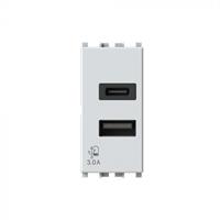 PRESA USB 3.0A VIMAR PLANA BIANCA