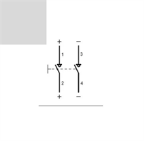 SEZIONATORE DC COM.DIR.DC21B,800V/25A,1000V/16A