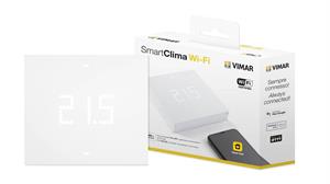 //TERMOSTATO CONNESSO WIFI PARETE BIANCO