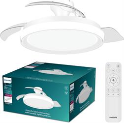 BLISS WHITE VENTILATORE 28W+35W DC TW