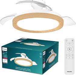 BLISS WOOD VENTILATORE 28W+35W DC TW