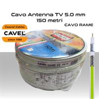 DG80 CAVO COAX VERDE DIGIT 5,0MM 65% *CAVEL