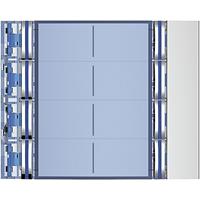 FRONTALE 8 PULSANTI DOPPIA FILA ALLMETAL