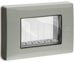 CALOTTA IP55 3MOD GRIGIO   *SIMON