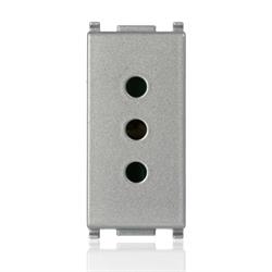 *PRESA 2P+T 10A P11 SILVER