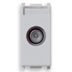 PRESA TV-RD-SAT DIRETTA 1DB SILVER