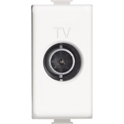 MATIX - PRESA TV PASSANTE 14DB 1M BIANCO