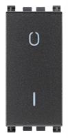 INTERRUTTORE 2P 16AX GRIGIO