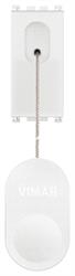 PULSANTE 1P NO 10A TIRANTE BIANCO