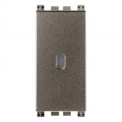 DEVIATORE 1P 16AX ASSIALE METAL