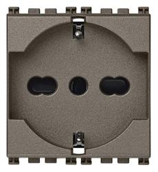 PRESA 2P+T 16A UNIVERSALE METAL