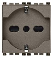 PRESA 2P+T 16A UNIVERSALE METAL
