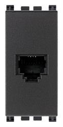 PRESA RJ11 6/4 GRIGIO