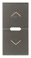 DUE MEZZI TASTI 1M SIMBOLI FRECCE METAL
