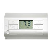 TERMOSTATO AMBIENTE BIANCO PARETE 1CO 5A BATT