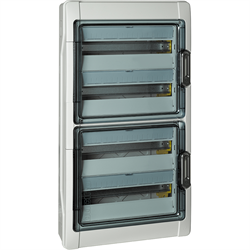 IDROBOARD-CENTRALINO IP65 72MOD.(4x18)