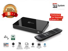 Smart Box Android 9+Tuner DVB-T2 HEVC FullHD
