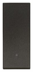 INTERRUTTORE 1P 10AX BASCULANTE NERO
