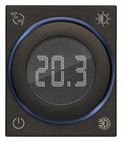 TERMOSTATO ROTELLA 100-240V 2M NERO
