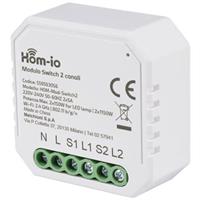 //HOM-IO MODULO SWITCH2 10A SMART WIFI