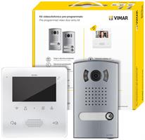 KIT VIDEOCITOFONO 2F+ MONO TAB 4,3 VIVAVOCE