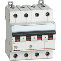 Interruttore magnetotermico 4P CURVA C 16A 4,5KA