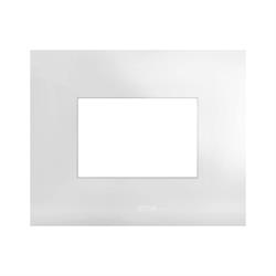 PLACCA SMART44 METALLO BIANCO  3M