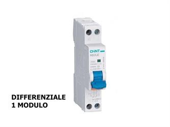 Interruttore Magnetotermico Differenziale 1P+N 16A 1M CHINT 689002