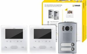 KIT VIDEOCITOFONO 2F+ BIFAM. TAB 4.3 VIVAVOCE