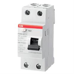 INTERRUTTRE DIFFERENZIALE PURO FH202 AC 25A 30MA 2P