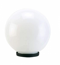 GLOBO D200 OPALE CON BASE PMMA