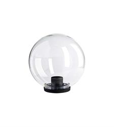 GLOBO GIARDINO D300 TRASPARENTE CON BASE PMMA